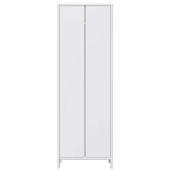 Weißer Dielenschrank Sanakas
