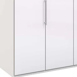 Weißer Falttürenschrank Grinzia