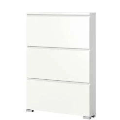 Weißer Garderobenschuhschrank Filicudio