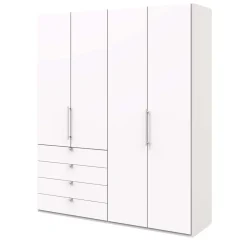 Weißer Kleiderschrank Emiliano