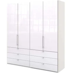 Weißer Kleiderschrank Grinzia
