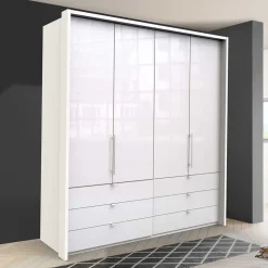 Weißer Kleiderschrank Grinzia