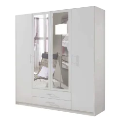 Weißer Kleiderschrank Lyra