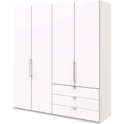 Weißer Schlaufraumschrank Emiliano