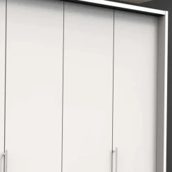 Weißer Schlaufraumschrank Emiliano