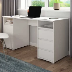 Weißer Schreibtisch Nagati