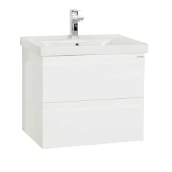 Weißer Waschbeckenschrank Valtte