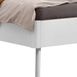 Weißes Doppelbett Lesgon