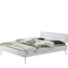 Weißes Doppelbett Sharay