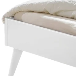 Weißes Doppelbett Sharay