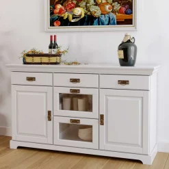 Weißes Sideboard Henjov
