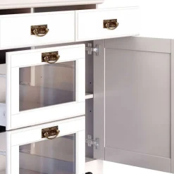 Weißes Sideboard Henjov