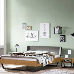 Wildeiche Doppelbett Bella
