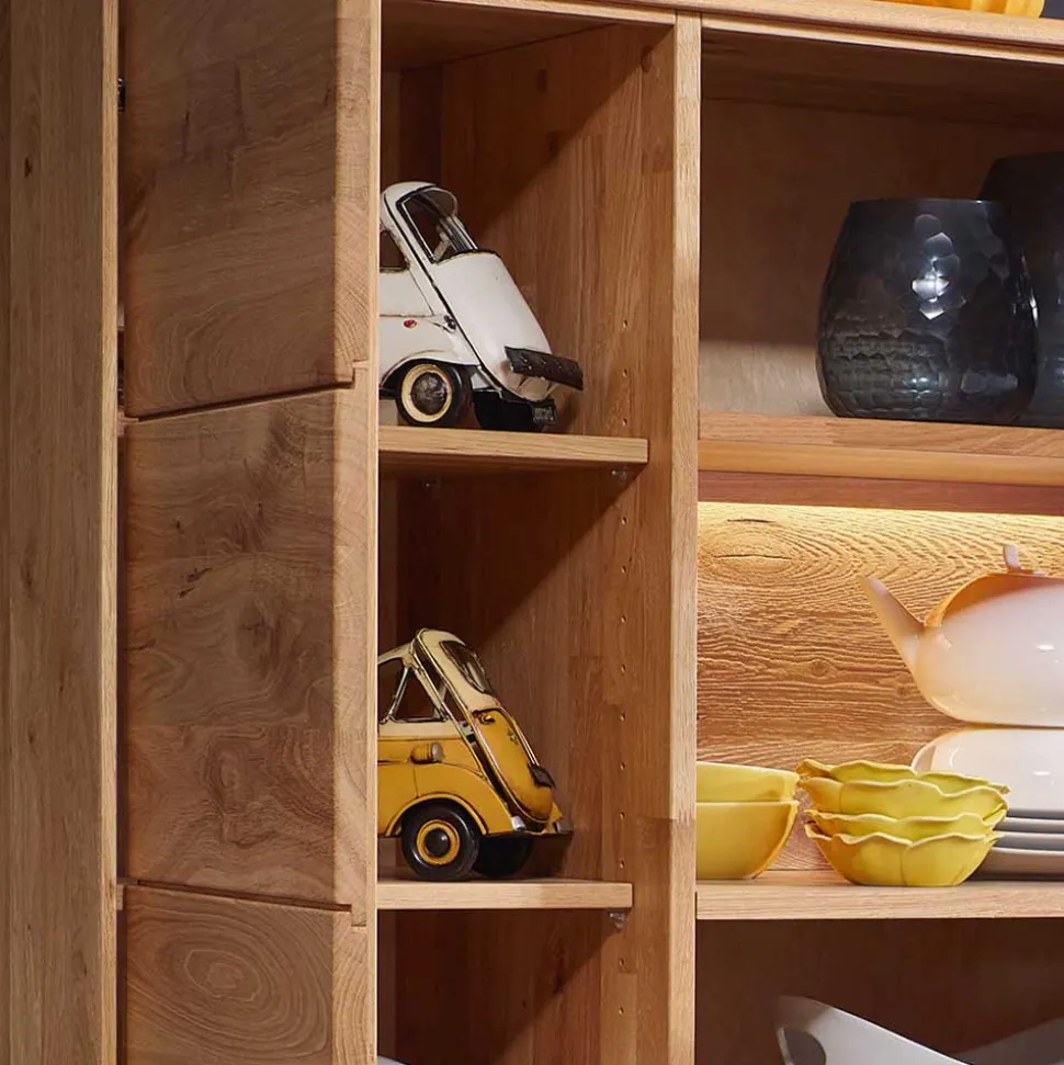Wildeiche Highboard Eridia