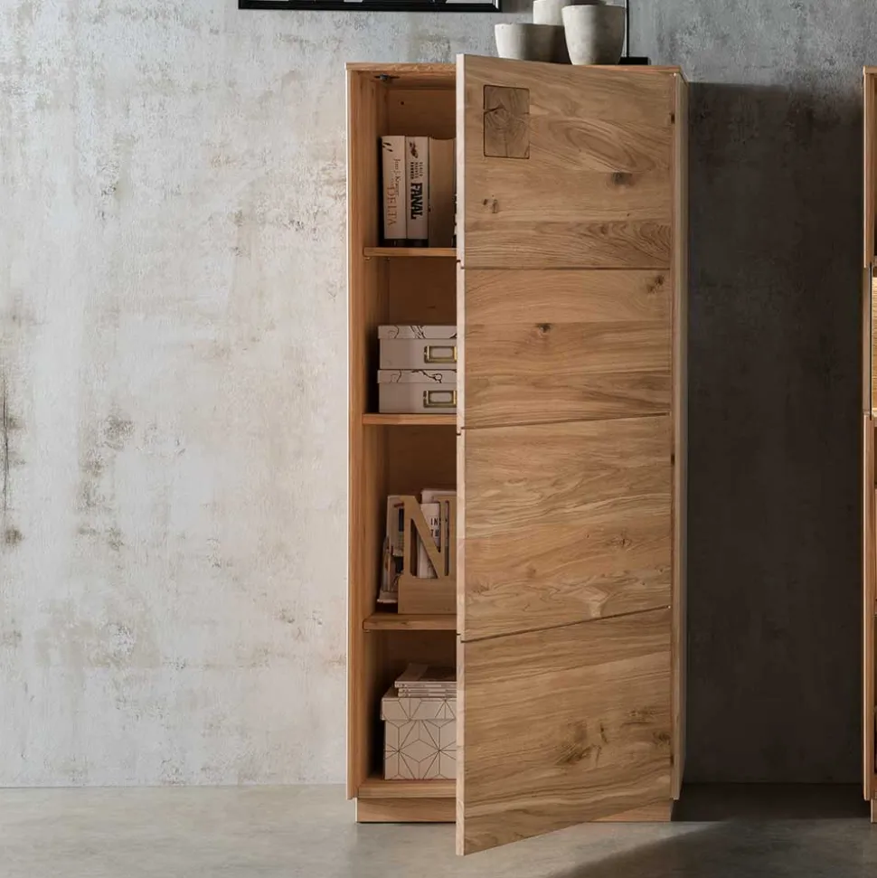 Wildeiche Highboard Onitos