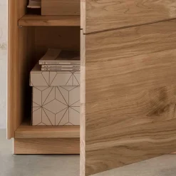 Wildeiche Highboard Onitos