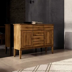 Wildeiche Sideboard Tyvoria