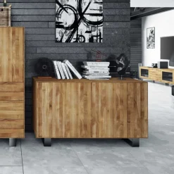 Wildeiche Sideboard Vaneri