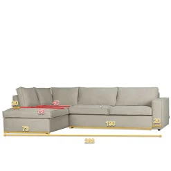 Wohnzimmer Eckcouch Nadiola