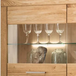 Wohnzimmer Highboard Wildeiche Divrina