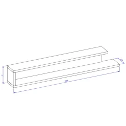 Wohnzimmer Regal Prismo