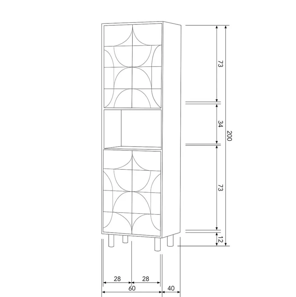 Wohnzimmer Schrank Florian