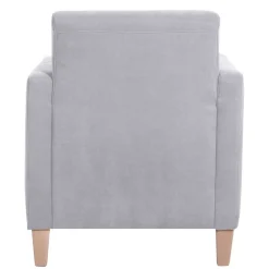 Wohnzimmer Sessel Silbergrau Jey