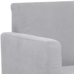 Wohnzimmer Sessel Silbergrau Jey