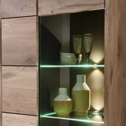 Wohnzimmer Vitrinenschrank Griffin