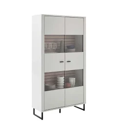 Wohnzimmervitrinenschrank modern Polar