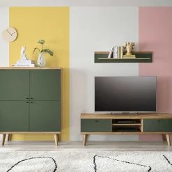 Wohnzimmerwand Lora