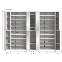 XXL Schuhschrank Ridonner
