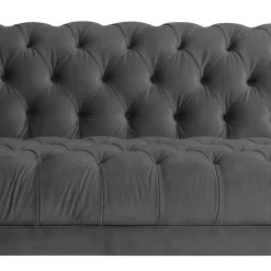 Zweiersofa Anthrazit Romina