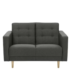 Zweisitzer Sofa Anthrazit Loytima