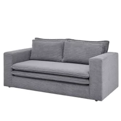 Zweisitzer Sofa Anthrazit Eltusa